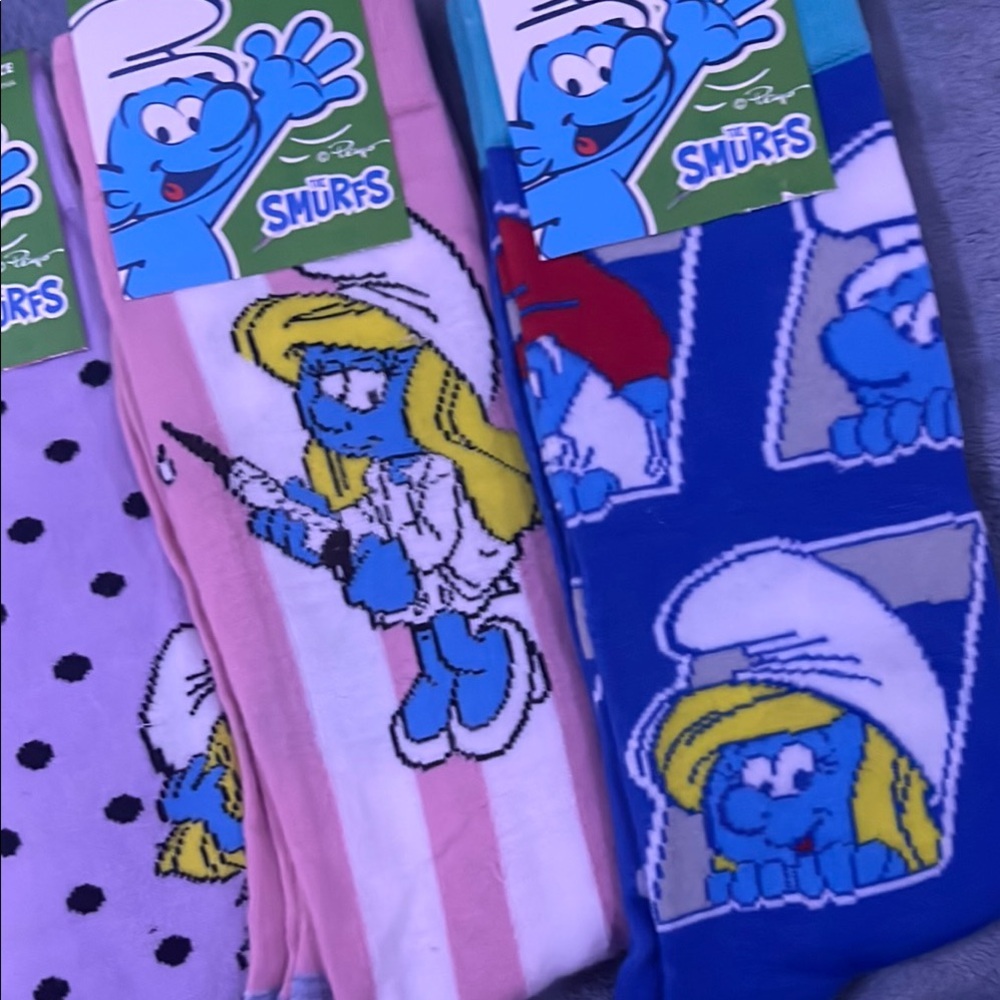 Smurfs Themed Women's Socks Set - Multicolor - Picture 5 of 9